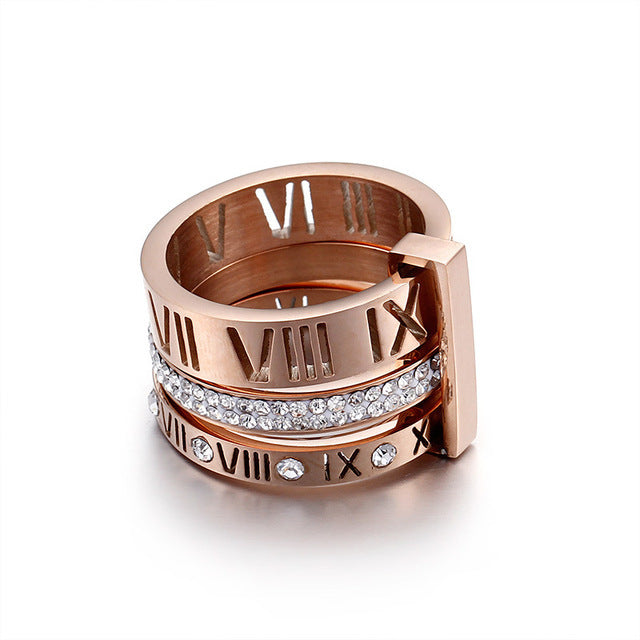 Ewiges Band Diamantring