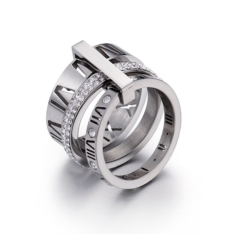 Ewiges Band Diamantring