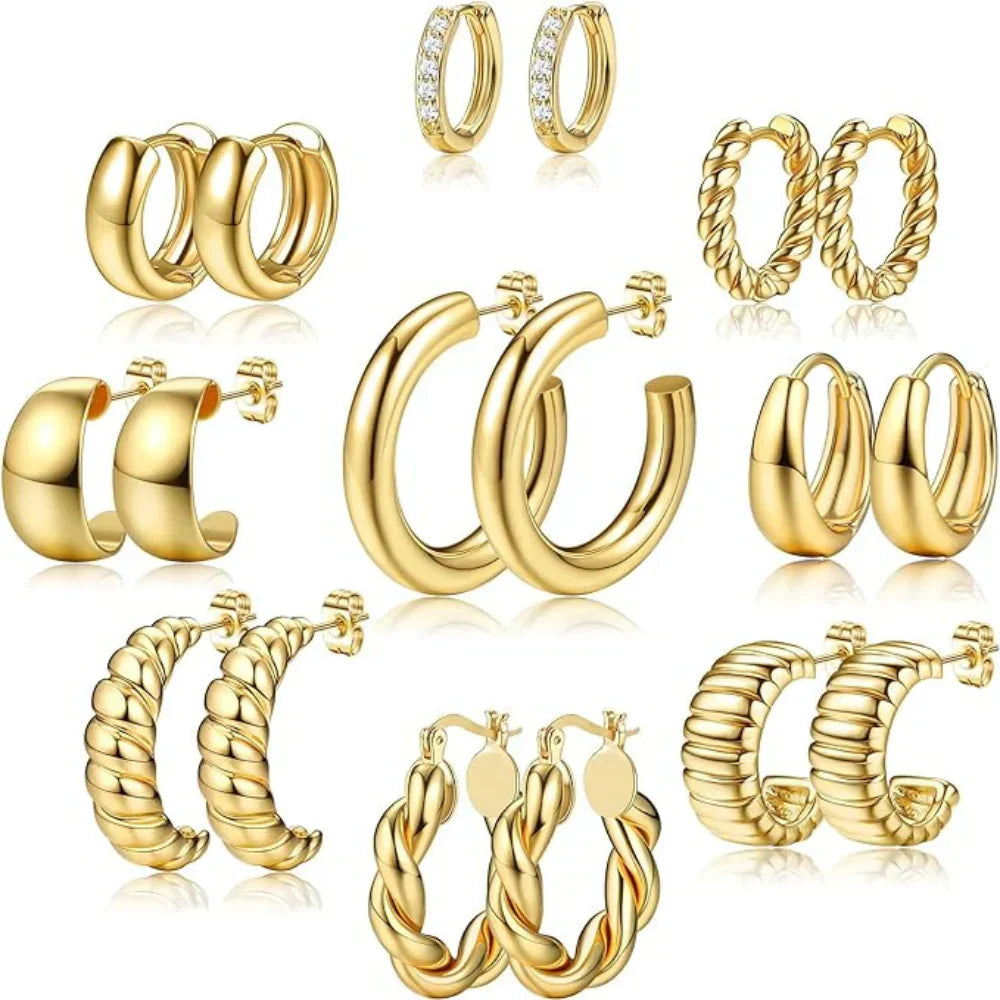 Pairs Ohrringe Gold