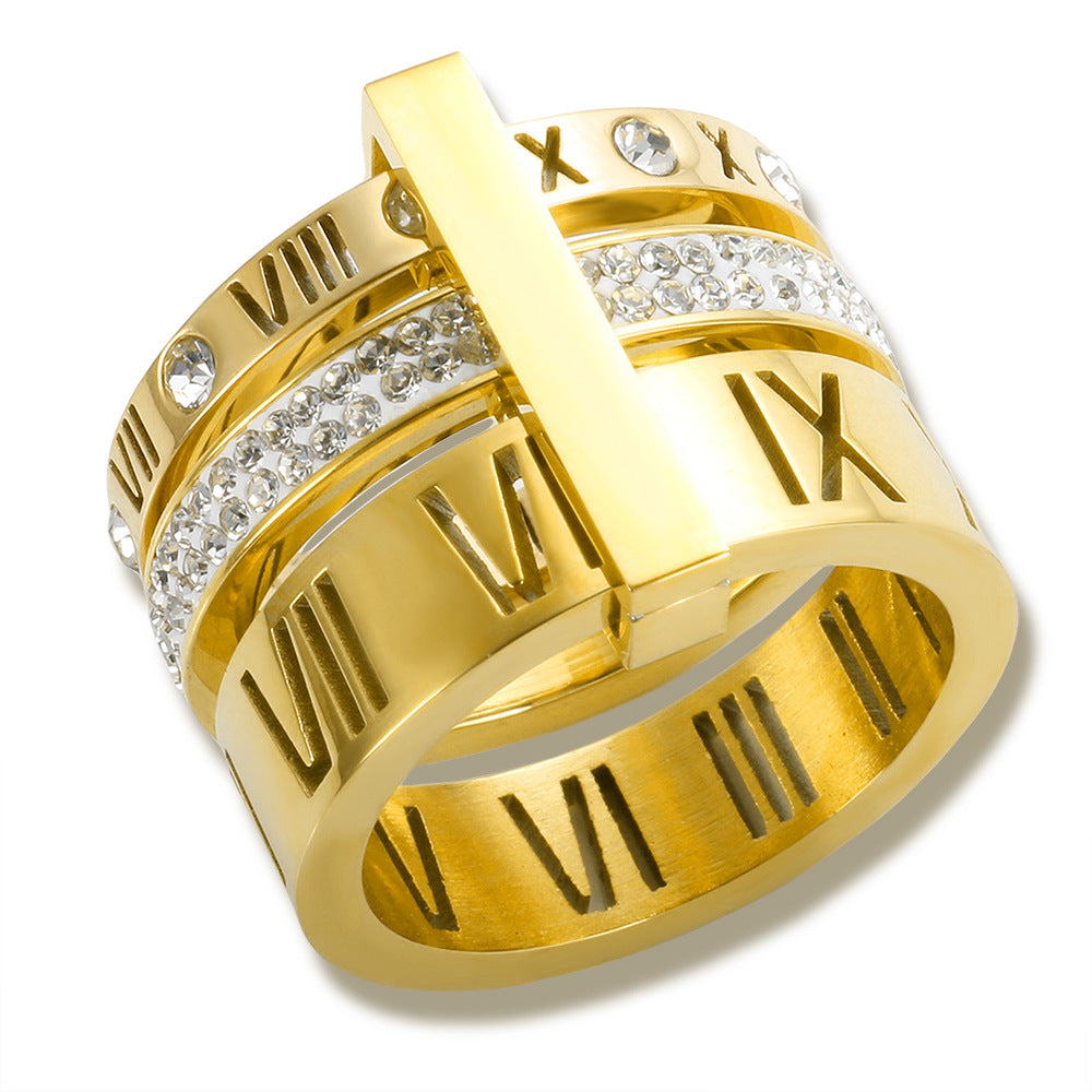 Ewiges Band Diamantring