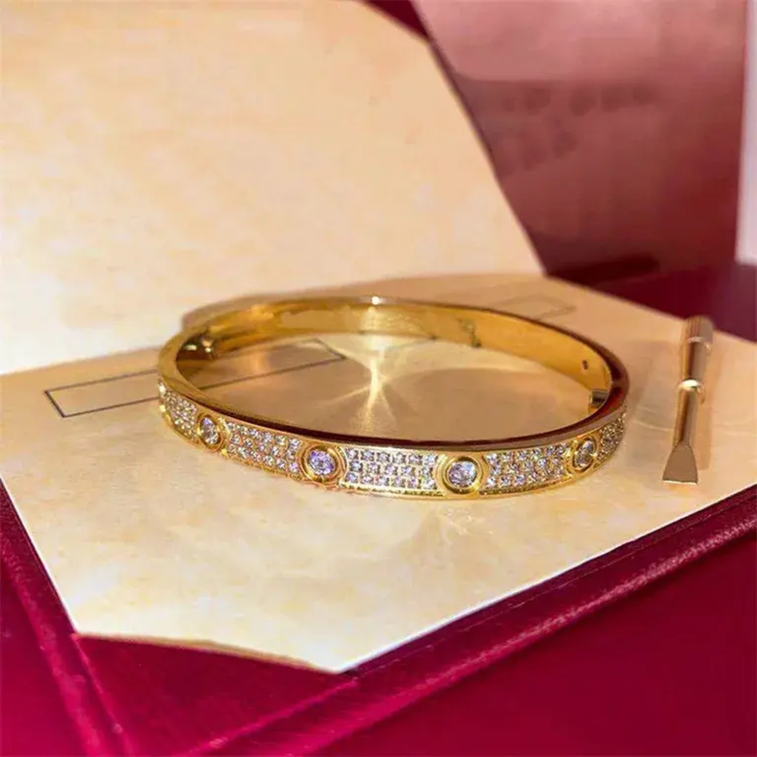 Liebes Diamant Armband